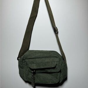 Olive Green Unisex Shoulder Bag